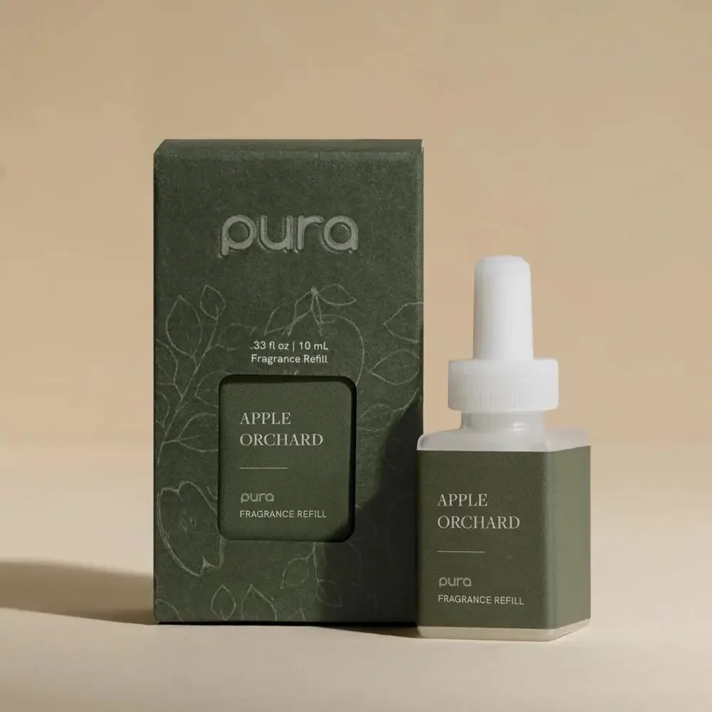 Pura Fragrance Refill 4 Pack Apple Orchard Sunshine Blossom Simmer Pot Bergamot
